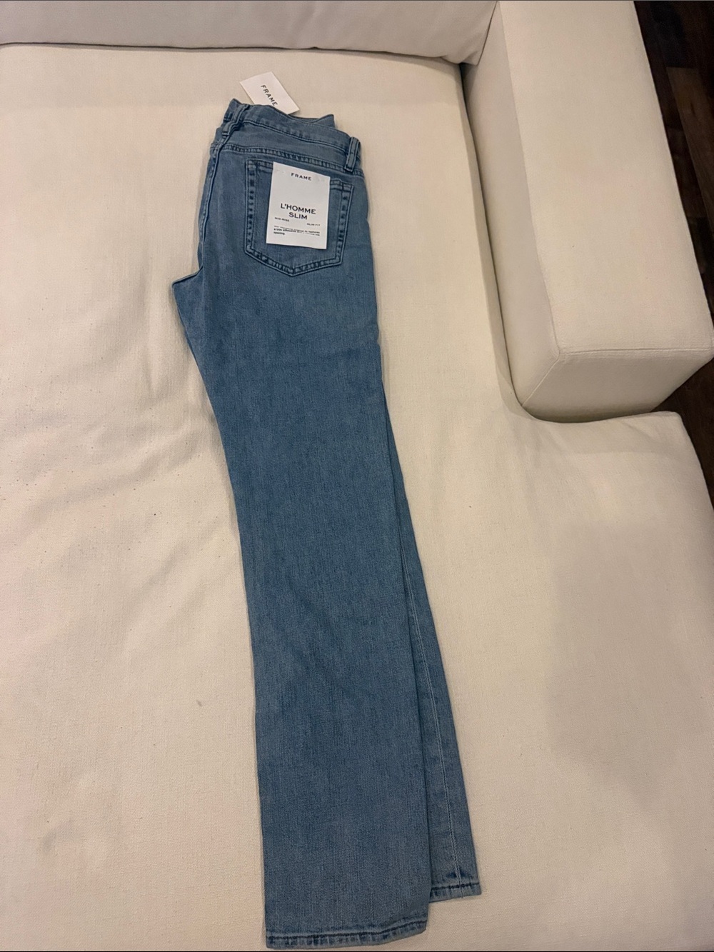 Unworn Frame Denim Mens L’Homme Slim Jeans - Color Ridgeway